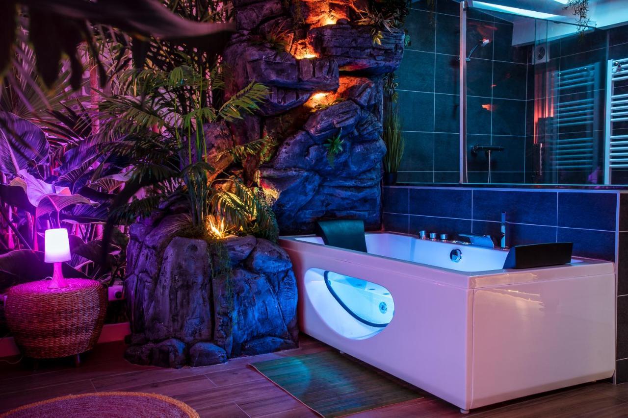 Secret Suite "Jungle" - Jacuzzi Privatif - Gare Rer C - Proche Paris Brétigny-sur-Orge Eksteriør billede