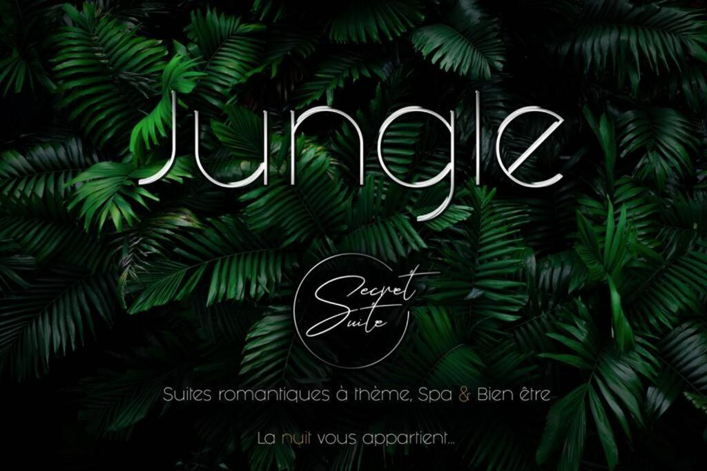 Secret Suite "Jungle" - Jacuzzi Privatif - Gare Rer C - Proche Paris Brétigny-sur-Orge Eksteriør billede