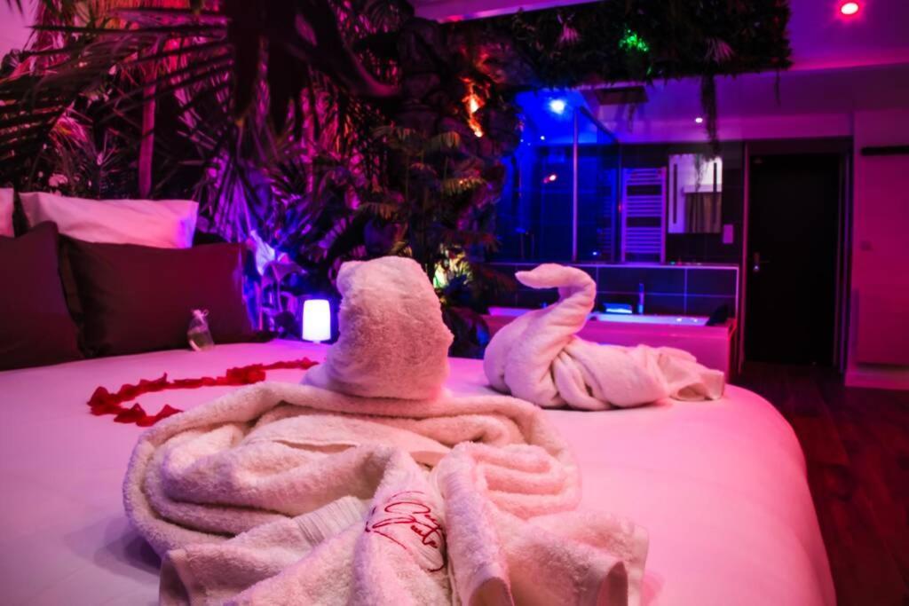 Secret Suite "Jungle" - Jacuzzi Privatif - Gare Rer C - Proche Paris Brétigny-sur-Orge Eksteriør billede